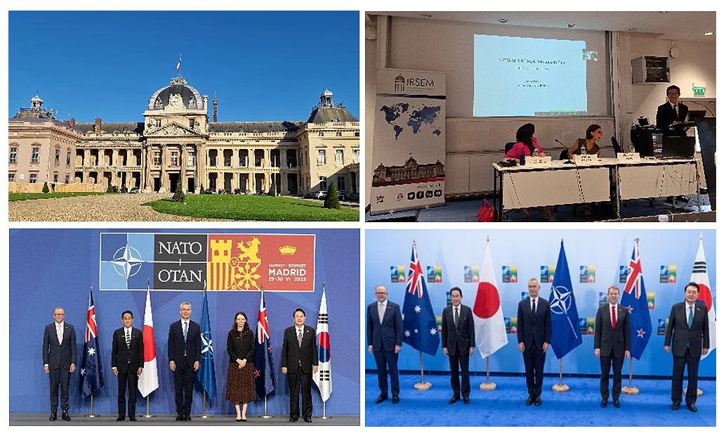 Conférence de l’IRSEM à l’École militaire sur l’OTAN et ses partenaires AP4, avec le sommet de Madrid 2022