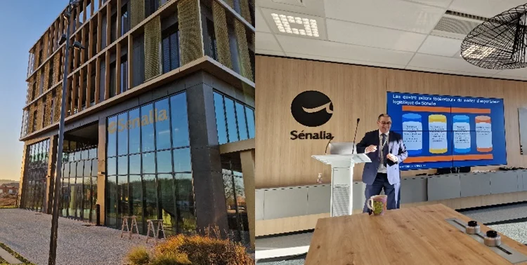 Siège de Sénalia et présentation des quatre piliers logistiques de l’exportateur céréalier rouennais